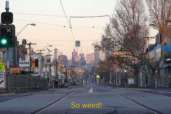 Article image for Iso-Cray: Short video provides window into how Melburnians are coping with lockdown