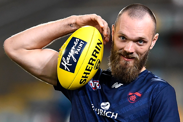 Article image for Max Gawn isn’t having any trouble with a grand final tip!