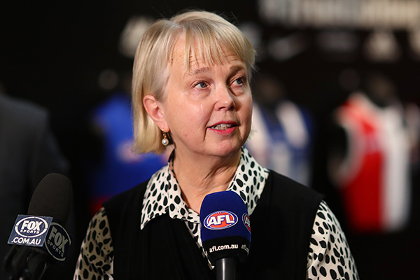 Article image for Richmond president Peggy O’Neal isn’t a fan of night grand finals