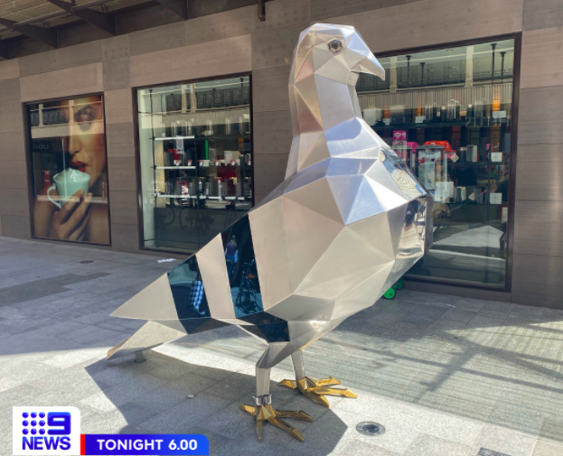The unusual piece of art in Adelaide’s CBD catches Tom’s attention 3AW