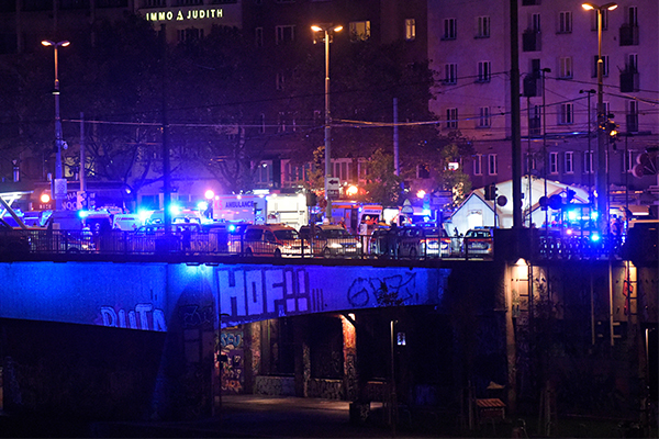 Article image for Vienna terror attack: Two dead after multiple gunmen open fire