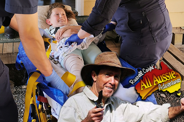 Article image for How Russell Coight helped young Grace survive a snake bite!