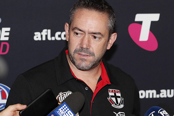 Article image for St Kilda footy boss details brutal nature of COVID-19 enforced list cuts