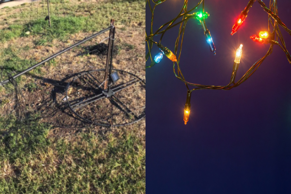 Heartless vandals ruin local Christmas lights display