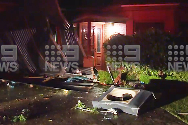 Article image for ‘Tornado’ hits country Victorian town in freak weather event