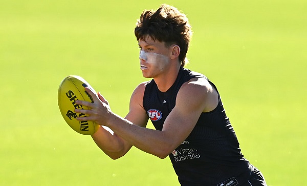 Article image for ‘That’s a transition I want to take’: Carlton young gun eyeing more midfield time