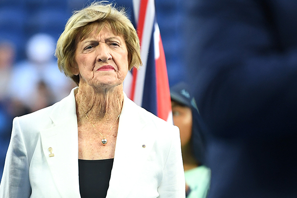 Article image for Margaret Court bristles when asked to explain controversial views