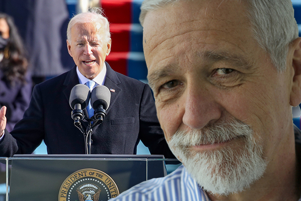 Article image for What stood out to Neil Mitchell about Joe Biden’s inauguration speech