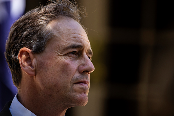 Article image for Health Minister Greg Hunt reveals reason for his hospitalisation