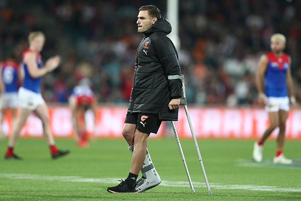 Article image for GWS suffers triple injury blow to key trio