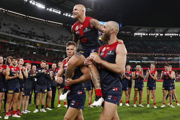Article image for Max Gawn explains how the Demons beat the reigning premiers