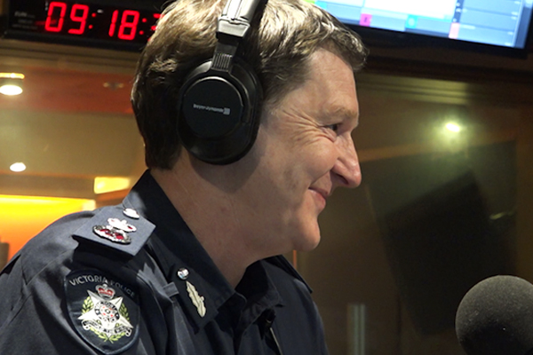 Article image for How Victoria’s police chief provided an unintended laugh on an ‘incredibly difficult’ day