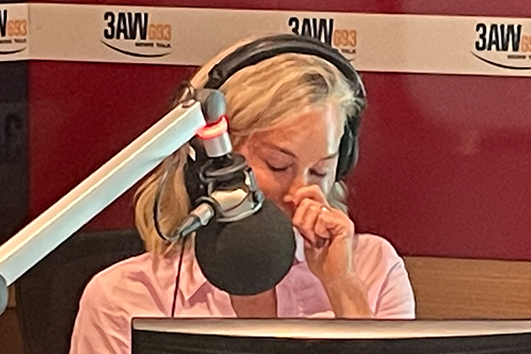 Article image for Why Elise Elliott cried on air while interviewing Samuel Johnson