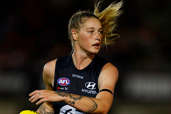 Article image for Tayla Harris responds to Jeff Kennett’s push for another AFLW team