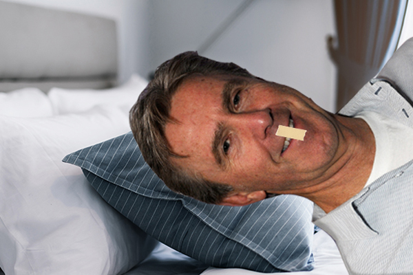 Article image for Why Glenn Robbins tapes his mouth closed when he goes to bed