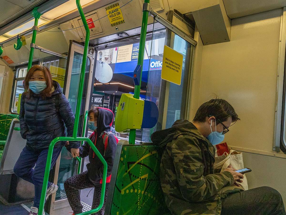 Article image for Mask blitz: Commuters who refuse to wear masks face $200 on-the-spot fines