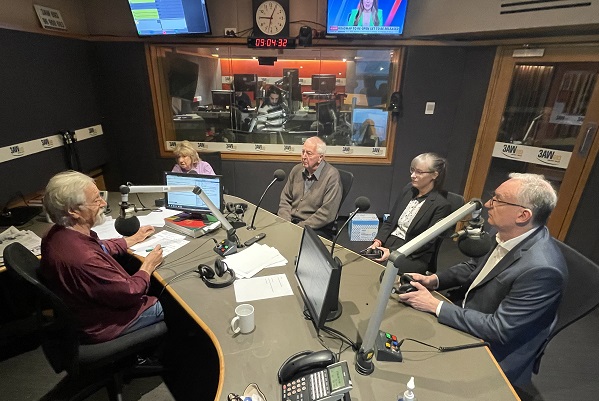 Friends and family of Paul Denyer's victim, Natalie Russell, join Neil Mitchell in studio