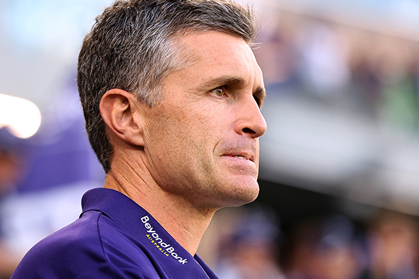 Article image for Justin Longmuir’s blunt assessment of Fremantle’s loss to West Coast