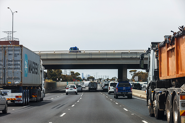 Article image for ‘Entire gantry can become electrified’: Why lights were out on the Western Ring Road last night