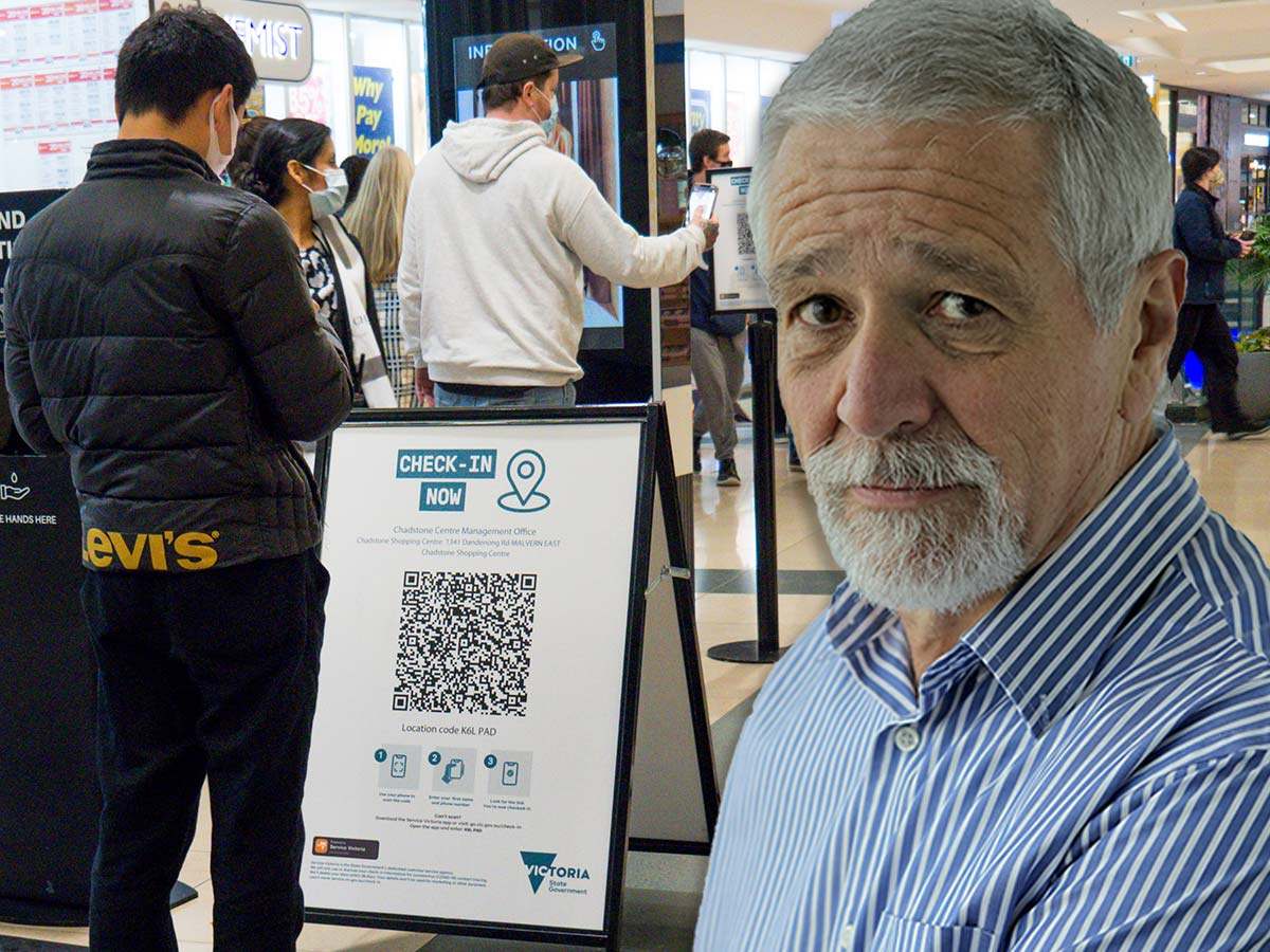 Article image for Neil Mitchell reacts to minister’s comments on police accessing data from Victoria’s check-in app