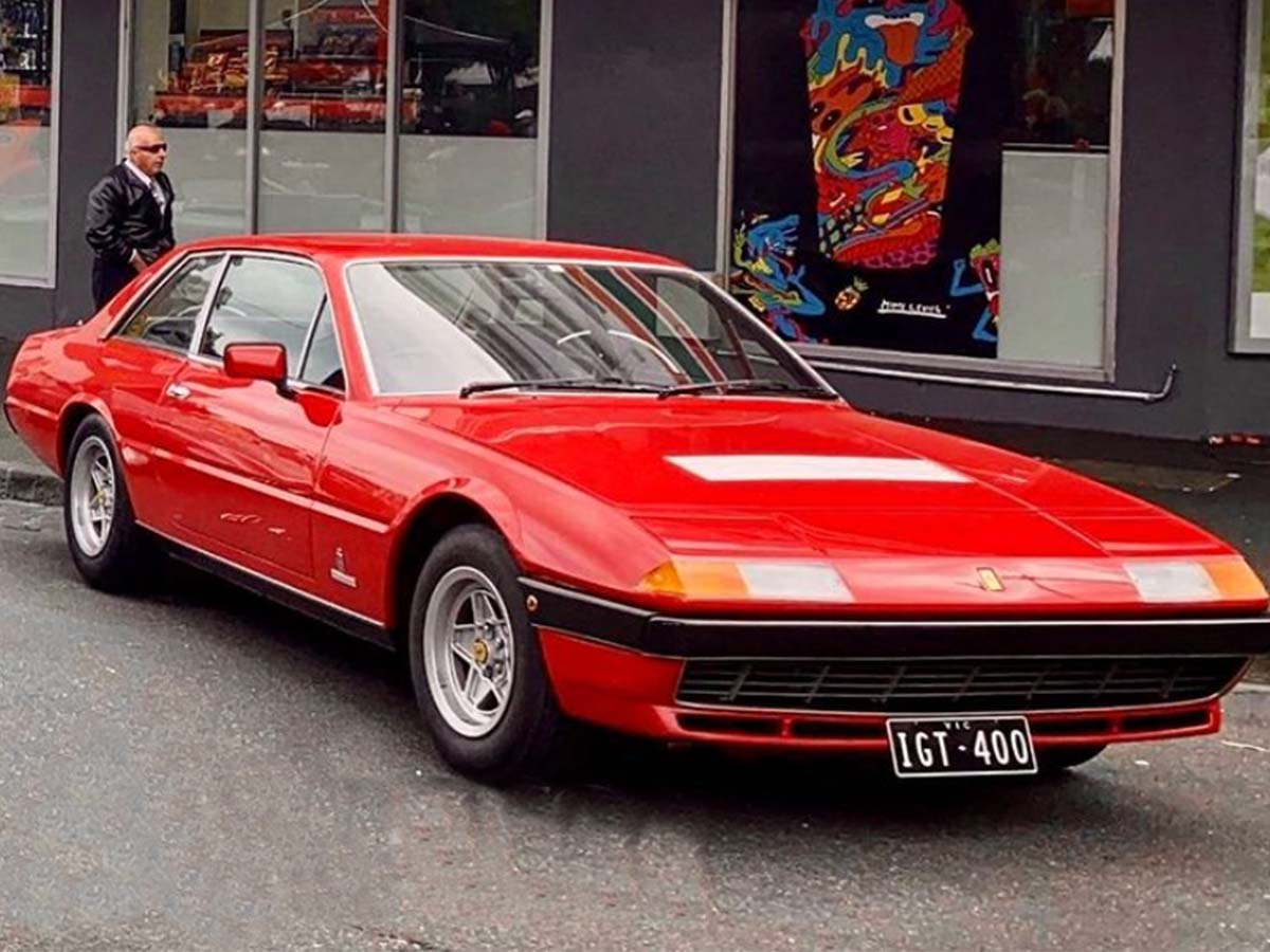 Article image for How a man was reunited with his stolen 70s Ferrari just hours after learning it was missing