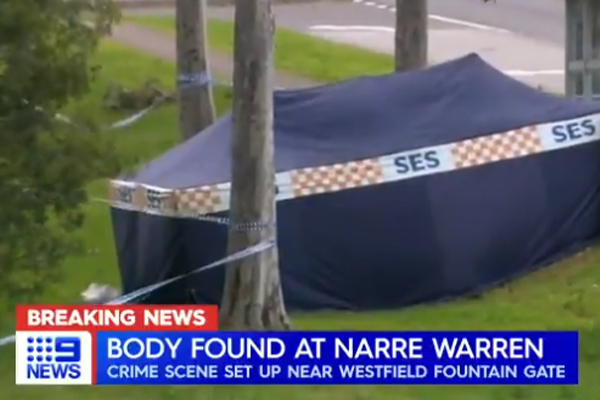 Article image for Man’s body found on side of road in Melbourne’s south-east