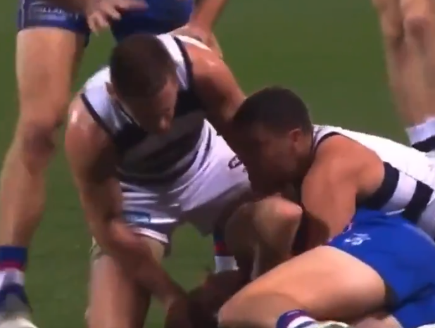 Article image for Chris Scott’s take on two controversial Joel Selwood incidents