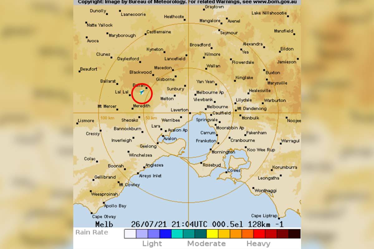 Article image for Mystery solved! Jane Bunn explains why the BOM radar says it’s always raining near Ballan