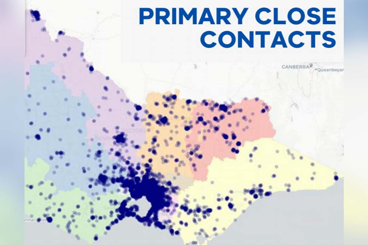 Article image for COVID-19: Two maps which show why regional Victoria is being treated cautiously