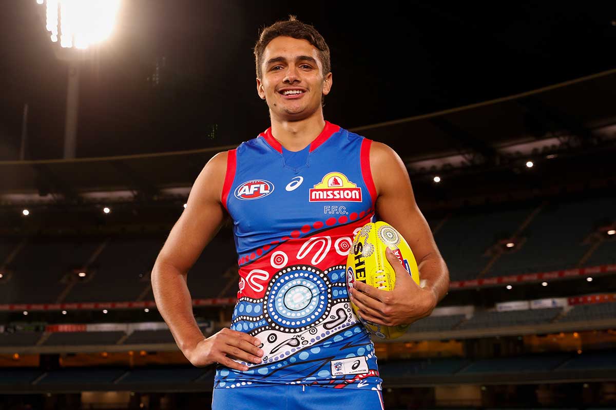 Article image for Jamarra Ugle-Hagan to make his AFL debut for the Western Bulldogs