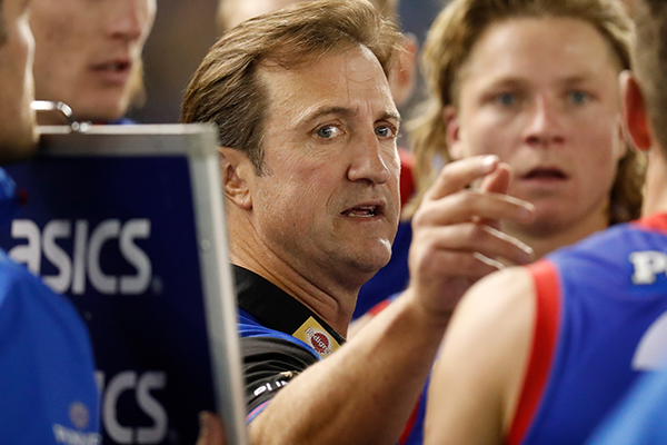 Article image for Luke Beveridge explains why the Western Bulldogs won’t be playing Sydney next Friday night as hoped