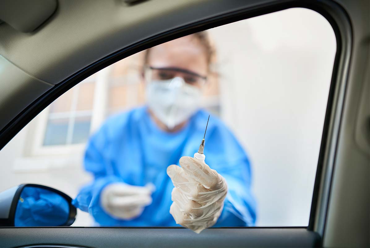 Article image for Australia’s first drive-through vaccination hub opens in Melbourne’s west