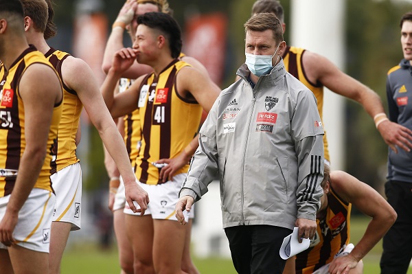 Article image for ‘Ask Clarko and the club’: Sam Mitchell on Clarkson’s early exit