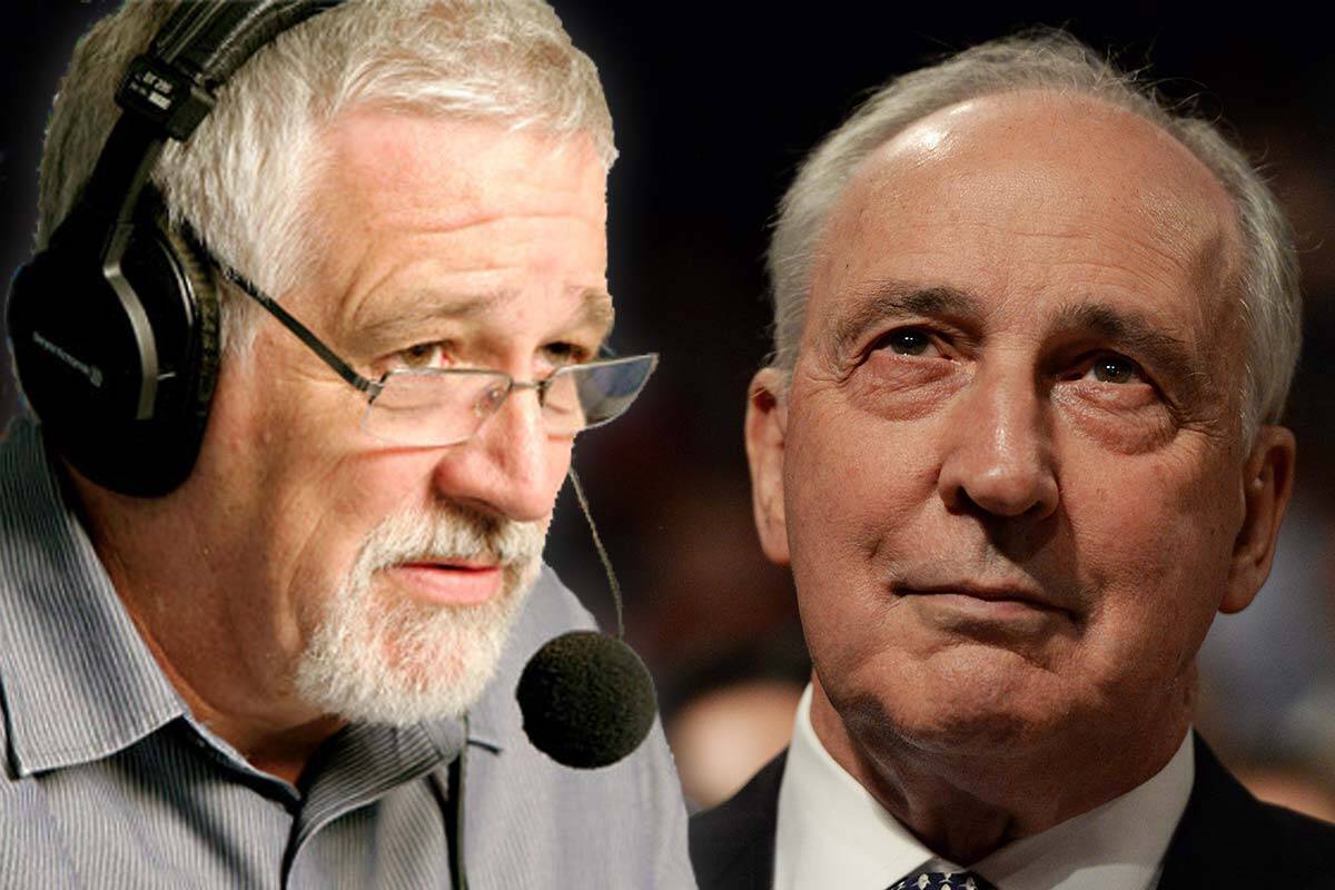 Neil Mitchell and Paul Keating