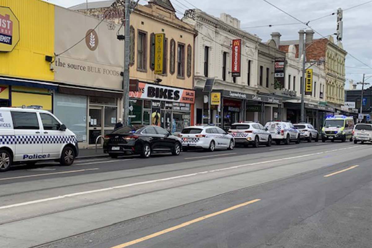 Article image for Shopper and security guard stabbed at a Brunswick shopping centre