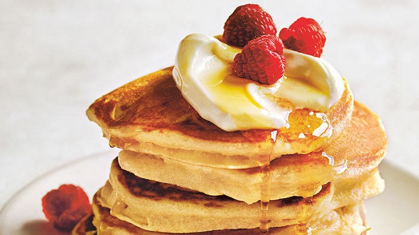 Article image for Dining with Den – Complete Breakfast Pancakes from Donna Hay