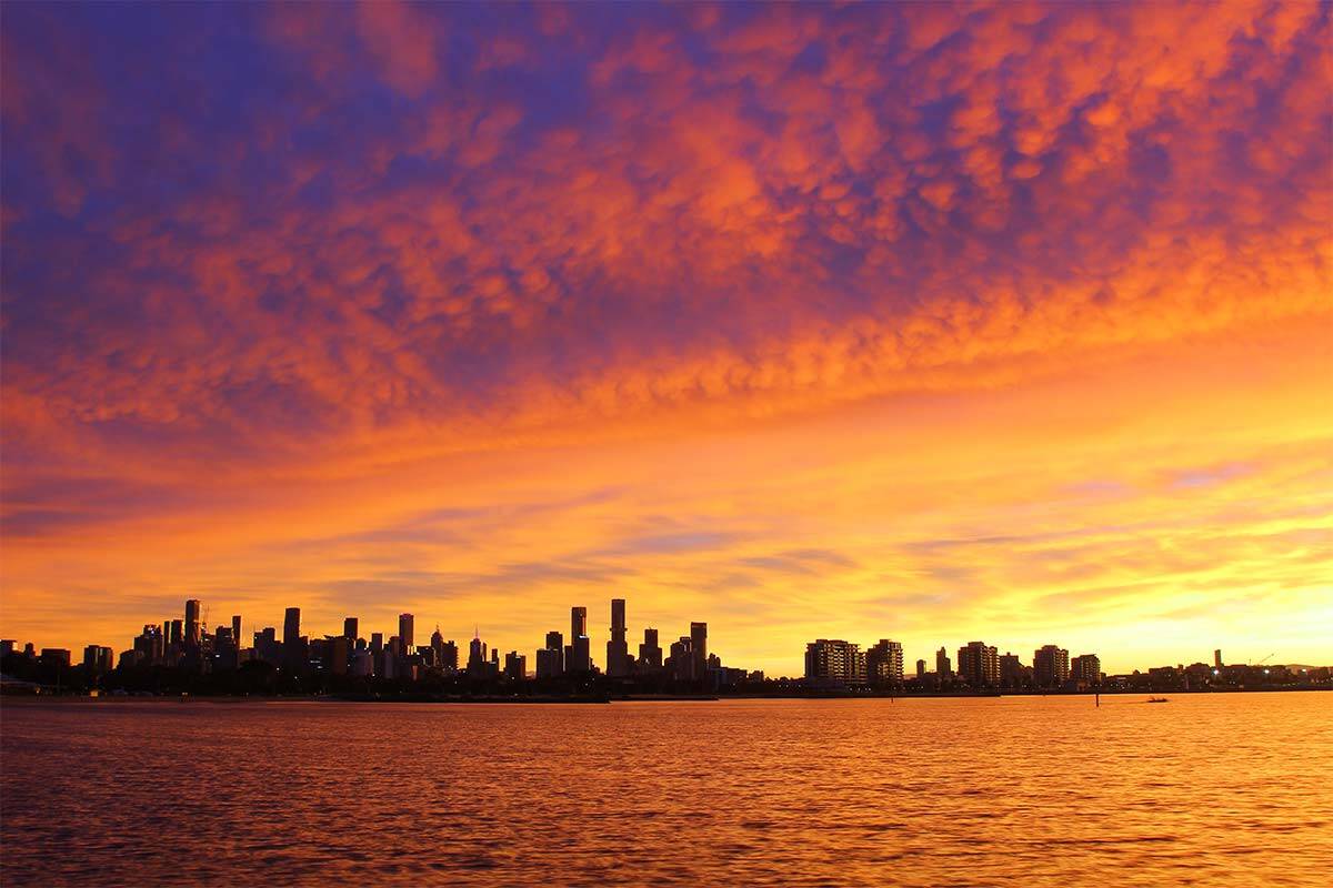 Article image for PHOTO GALLERY: Stunning sunrise greets Victorians on the final day of lockdown