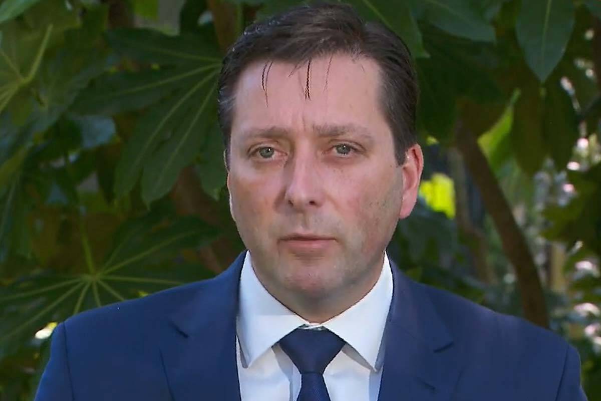 Article image for ‘I made it clear’: Matthew Guy’s message to disgraced MP Tim Smith after drunken car crash