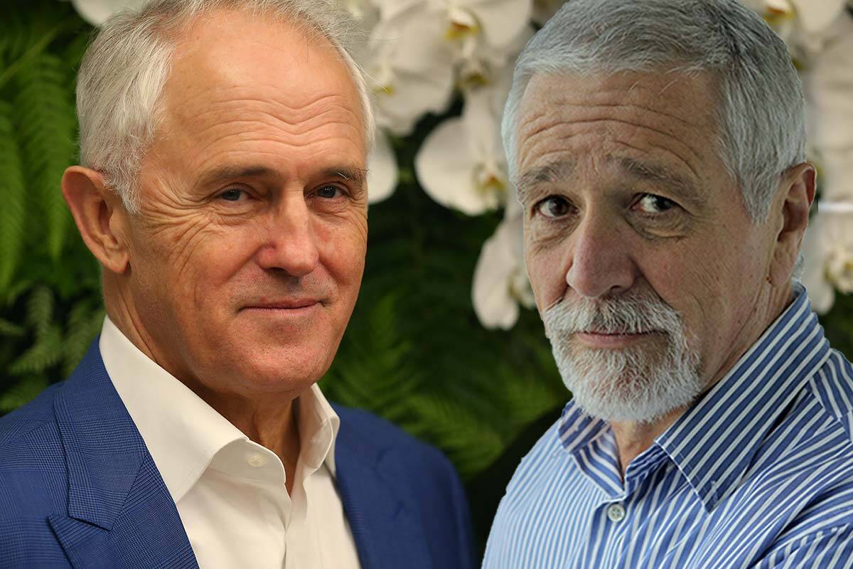 Malcolm Turnbull and Neil Mitchell