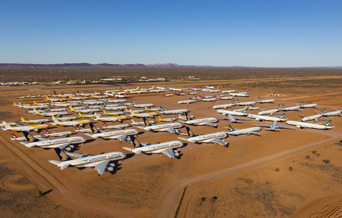 Article image for Planes being brought out of storage as international travel resumes