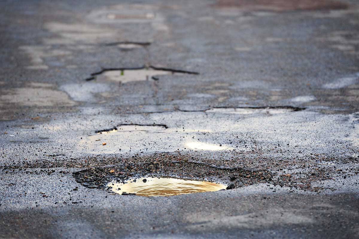 Article image for The staggering amount of potholes filled in Victoria last year