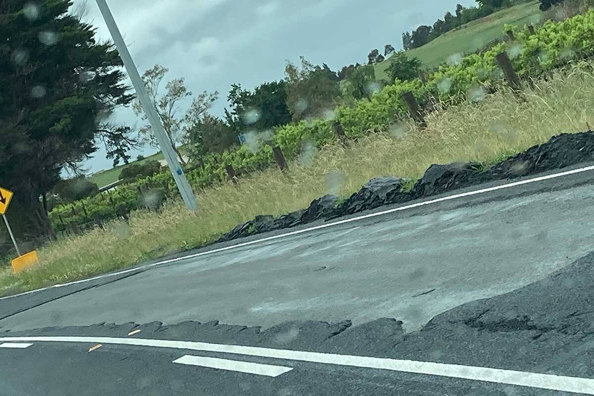 Article image for ‘Pathetic’ attempt at road repair slammed by local