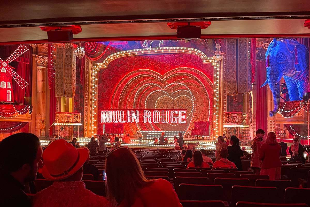 Moulin Rouge musical abruptly cancelled mid performance