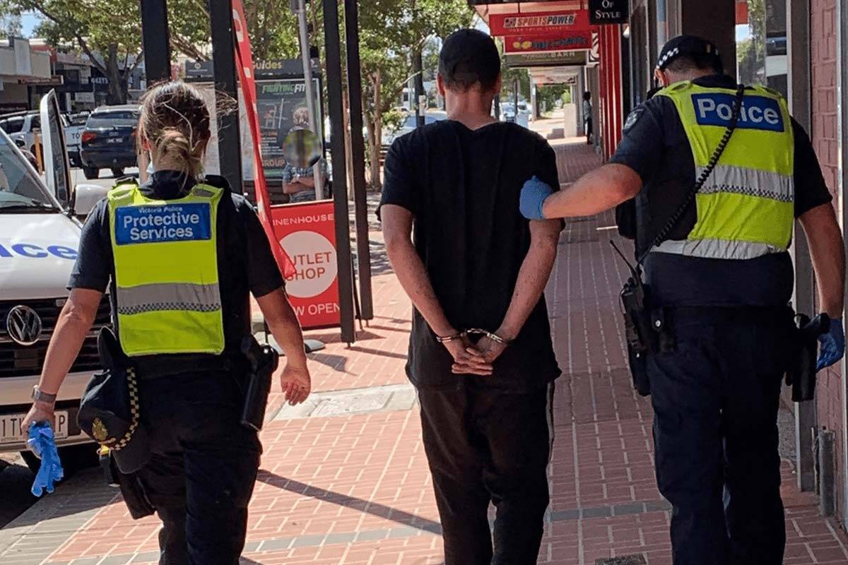 Article image for Police charge 37 people and seize almost two dozen knives in public transport hub blitz