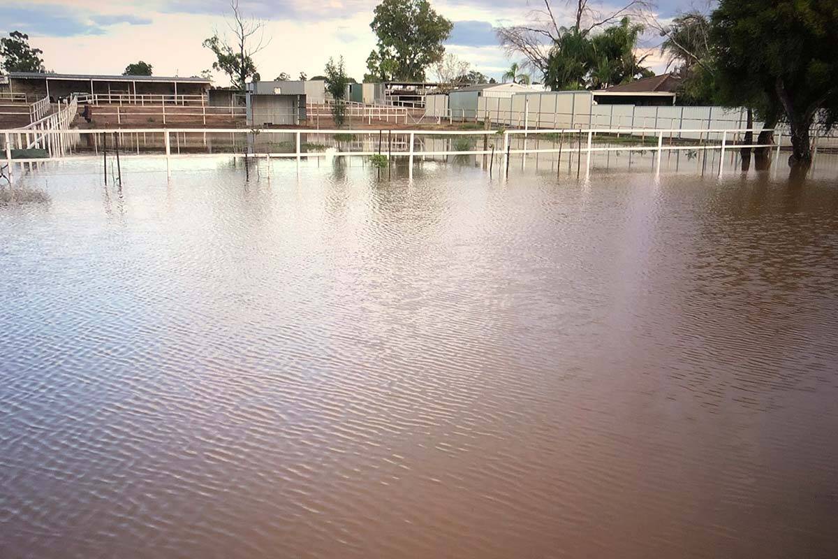 Article image for PHOTOS: Severe flooding in Victorian towns after ‘intense rainfall’