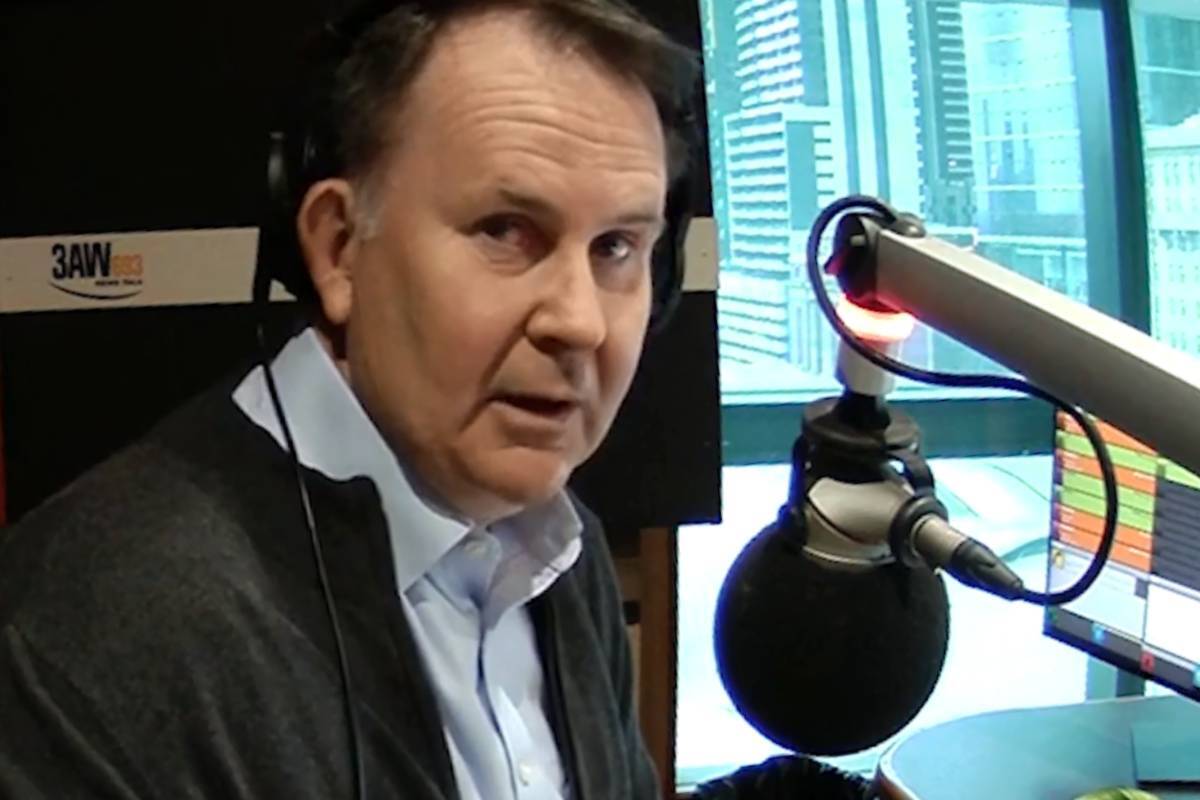 Article image for Tony Jones reacts to leaked expletive-ridden video of rival newsreaders