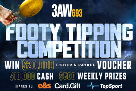 ENTER NOW! 3AW Footy Tipping