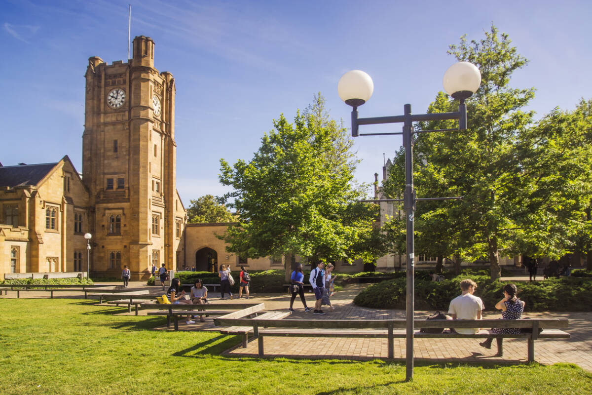 Article image for Only half of international students at Melbourne University are back on campus