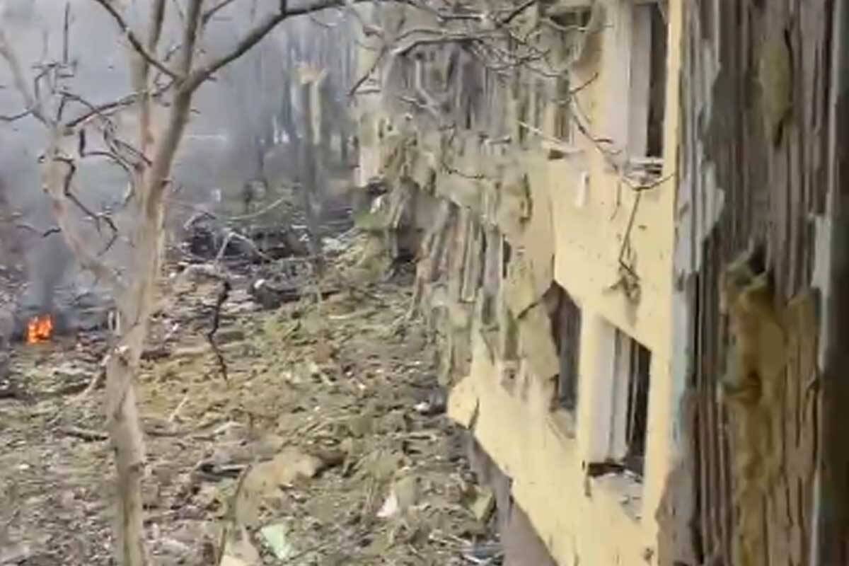 Article image for ‘Hideous’ attack on Ukrainian maternity hospital sparks call to action