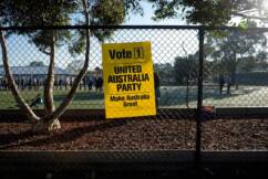 Melbourne man arrested for tearing down United Australia Party posters